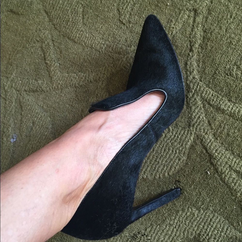 Nine West blank mohair stilettos